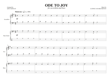 Ode to Joy (arr. Art.o Artaud)
