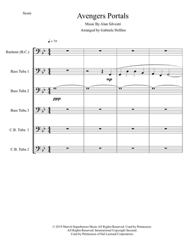 Portals (arr. Gabriele Delfino)