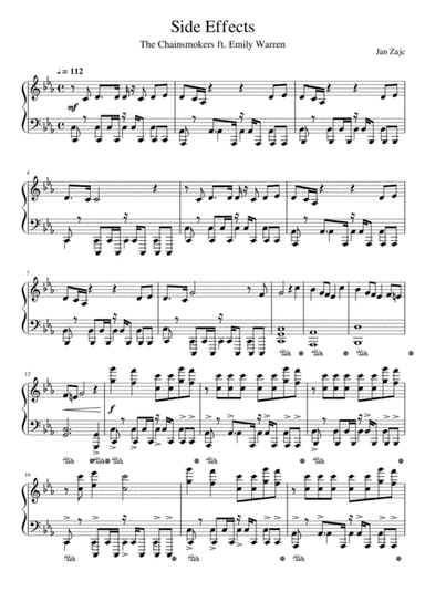 Side Effects (arr. Jan Zajc)