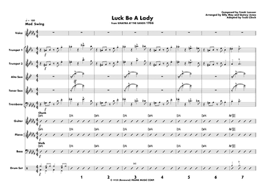 Luck Be A Lady (arr. Toshi Clinch)