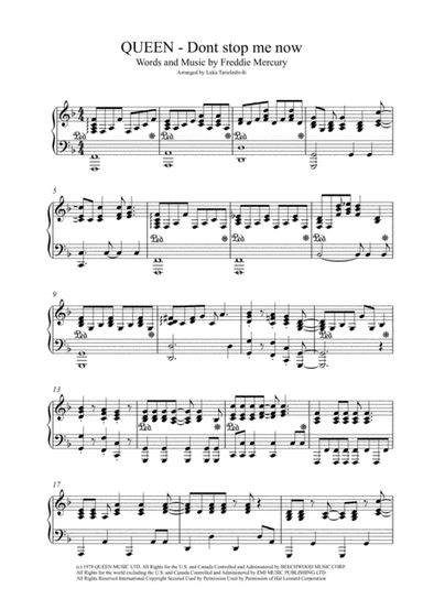 Don't Stop Me Now (arr. Luka Tarielashvili)