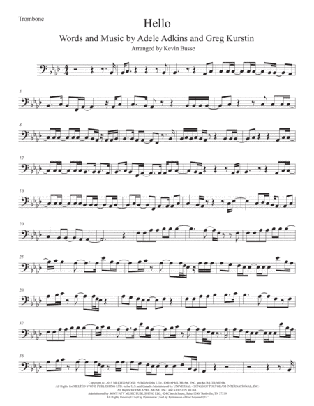 Hello (arr. Kevin Busse)