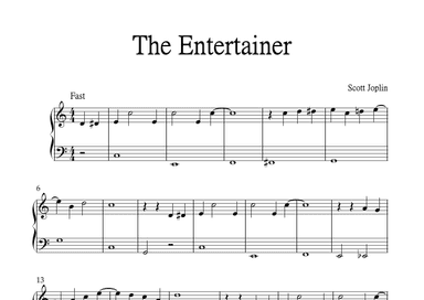 The Entertainer (arr. Jackson Spindler)
