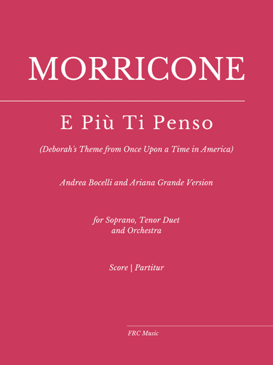 E Piu Ti Penso (arr. Flavio Regis Cunha)
