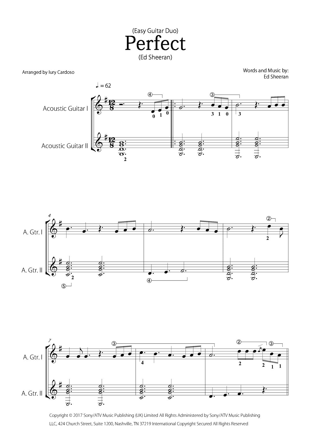 Perfect (arr. Iury Cardoso)
