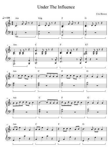 Under The Influence (arr. LaLa Music)