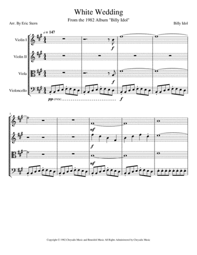 White Wedding (arr. Eric Stern)