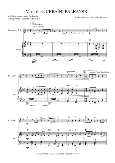 Variations Ukraïni Balkanski (arr. Laurent FLECHIER)