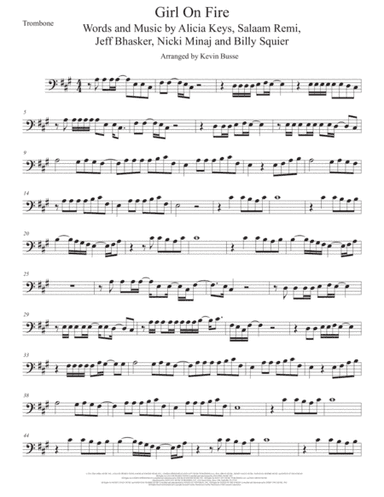 Girl On Fire (arr. Kevin Busse)