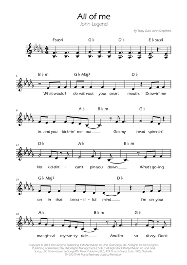 All Of Me (arr. Ygor Nunes)