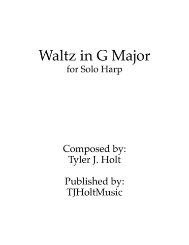 Waltz in G Major, Op. 19