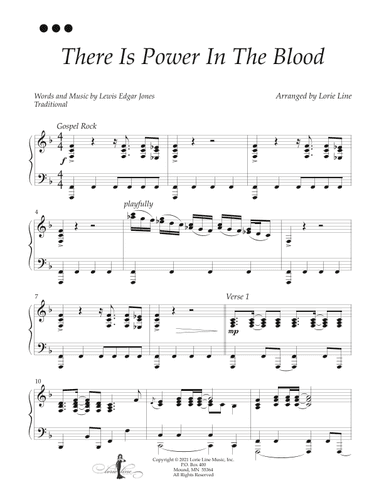 Power In The Blood (arr. Lorie Line)