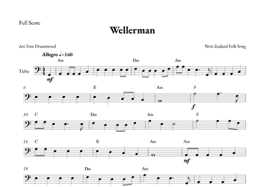Wellerman (arr. Tom Drummond)