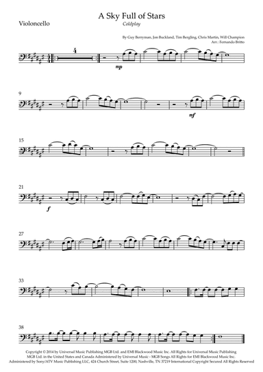 A Sky Full Of Stars (arr. Fernando Britto)