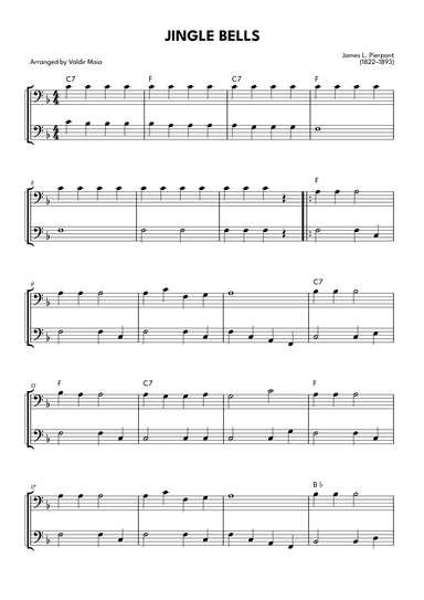 Jingle Bells - Bassoon Duet (arr. Valdir Maia)