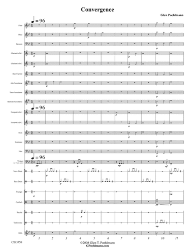 CONVERGENCE for Elementary CONCERT BAND (grade 2)
