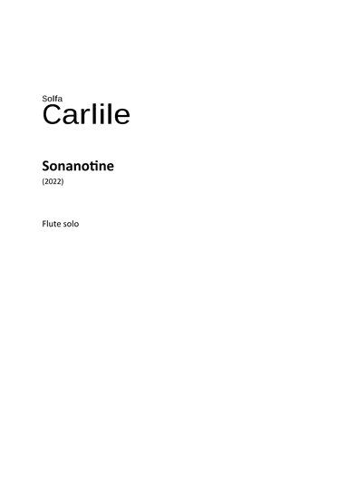 Sonanotine