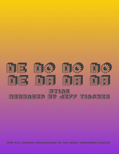 De Do Do Do, De Da Da Da (arr. Jeff Tincher)