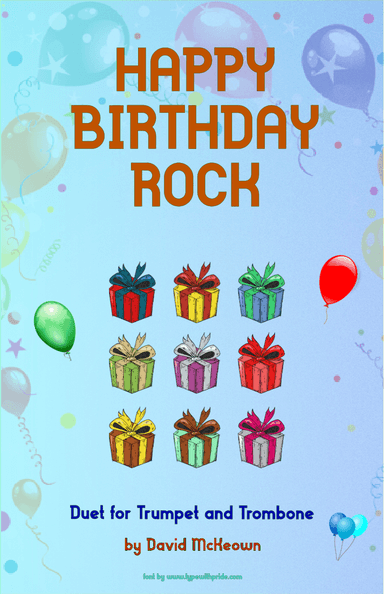 Happy Birthday Rock, for Trumpet and Trombone Duet (arr. David McKeown)
