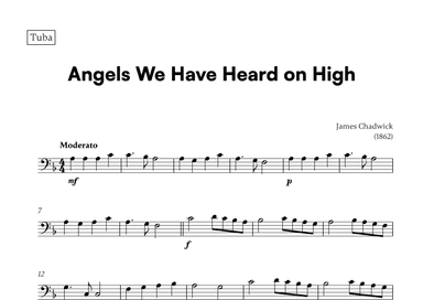 Angels we have heard on high (for English Horn and Piano) (arr. Cadenza Editions)