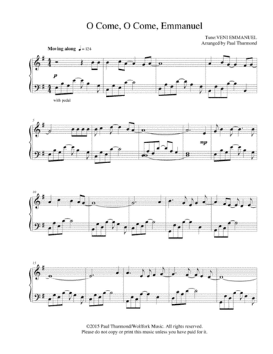 O Come, O Come, Emmanuel (arr. Paul Thurmond)