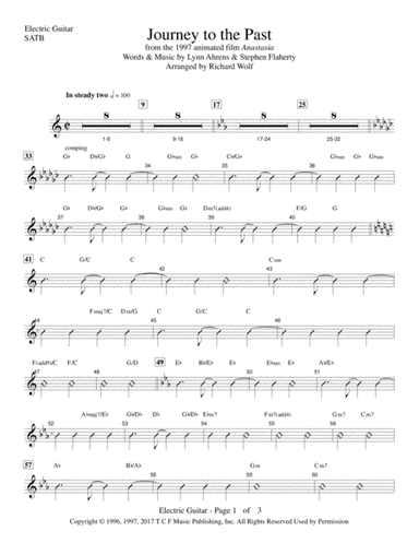 Journey To The Past (arr. arr. Richard Wolf)
