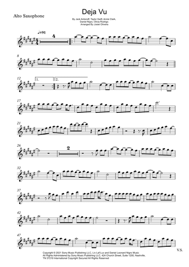 Deja Vu (arr. Josiel Oliveira)