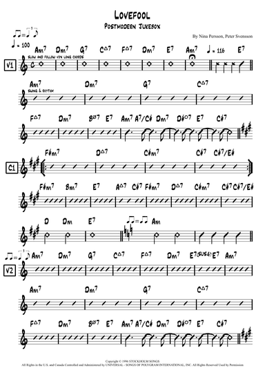 Lovefool (arr. Lef Germenlis)