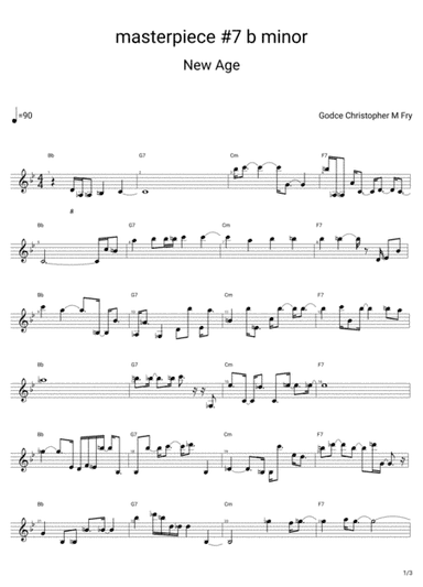 masterpiece#7 b minor