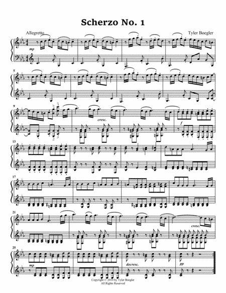 Scherzo No. 1