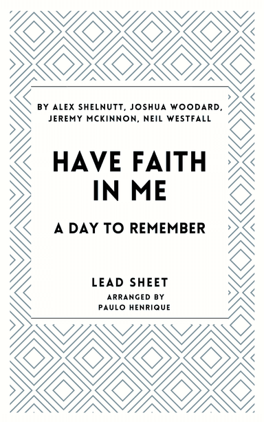 Have Faith In Me (arr. Paulo Henrique)