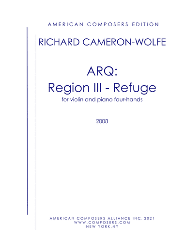 [Cameron-Wolfe] ARQ: Region III - Refuge
