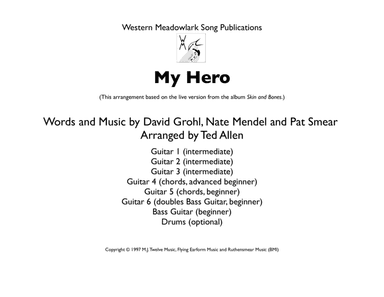 My Hero (arr. Ted Allen)