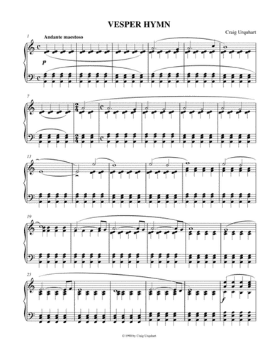 Craig Urquhart -VESPER HYMN