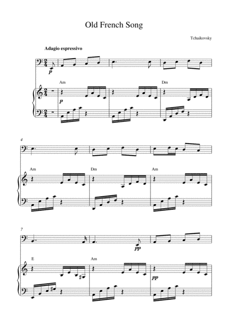 Old French Song (arr. Kaiserin Rebecca)