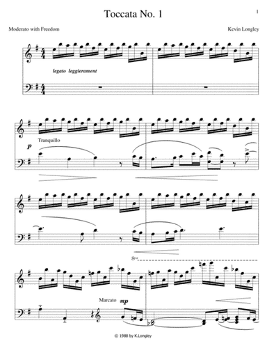 Toccata Number 1