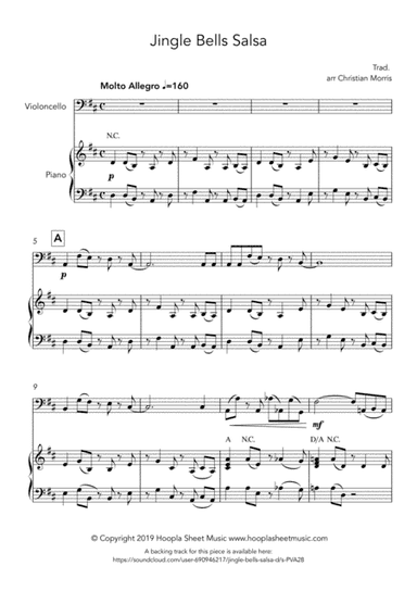 Jingle Bells Salsa (arr. Hoopla Sheet Music)