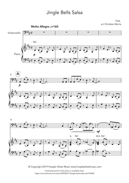 Jingle Bells Salsa (arr. Hoopla Sheet Music)