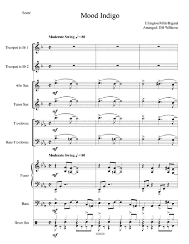 Mood Indigo (arr. DB Williams)