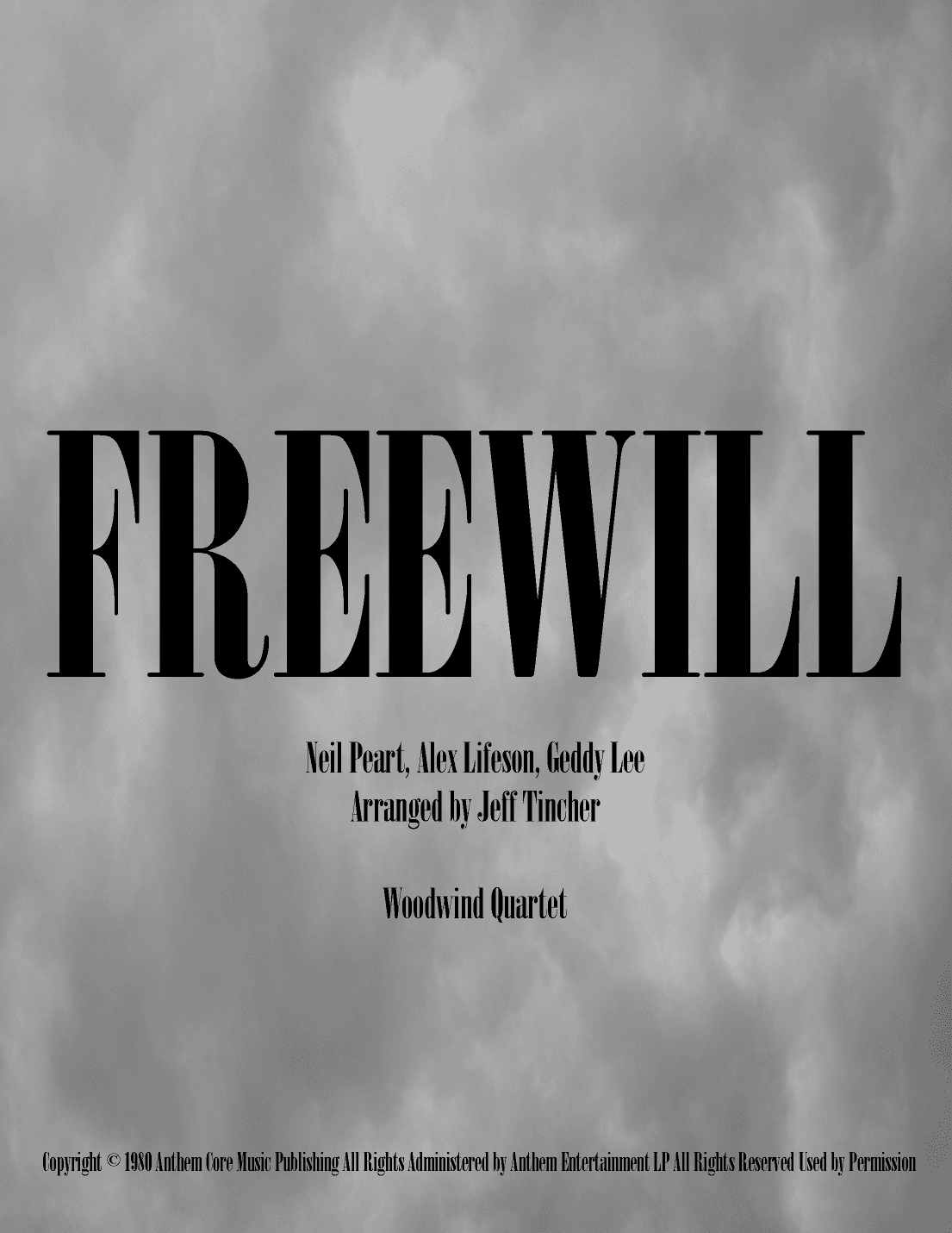 Freewill (arr. Jeff Tincher)