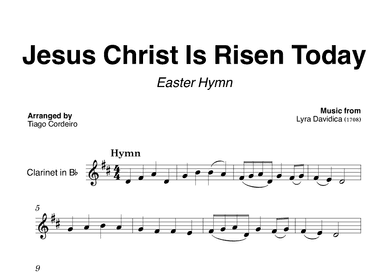 Jesus Christ Is Risen Today (arr. Tiago Cordeiro)