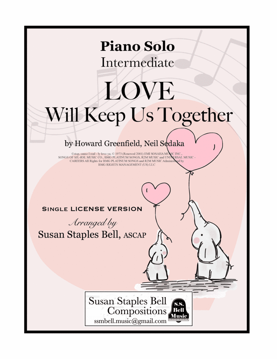 Love Will Keep Us Together (arr. Susan Staples Bell)