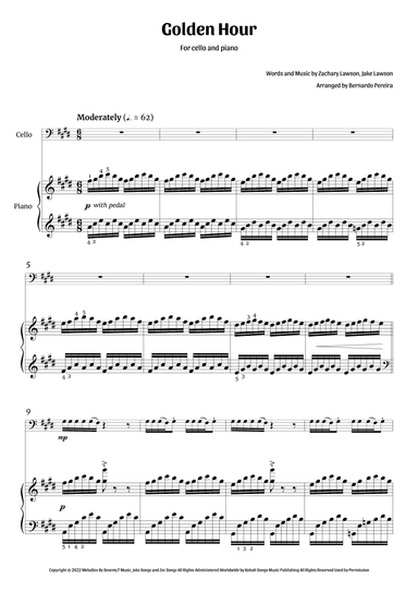 Golden Hour (arr. Bernardo Pereira)