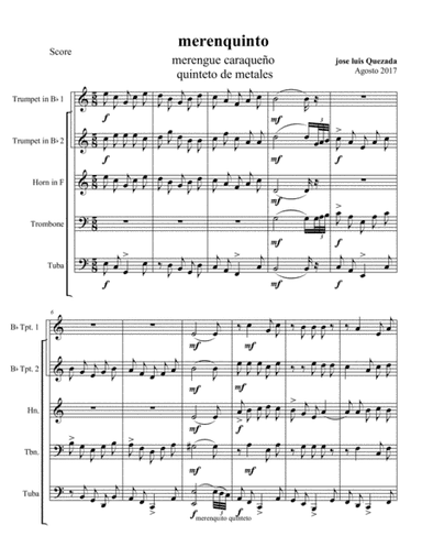 MERENQUINTO ( merengue venezolano)