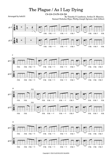 The Plague (arr. koki31)
