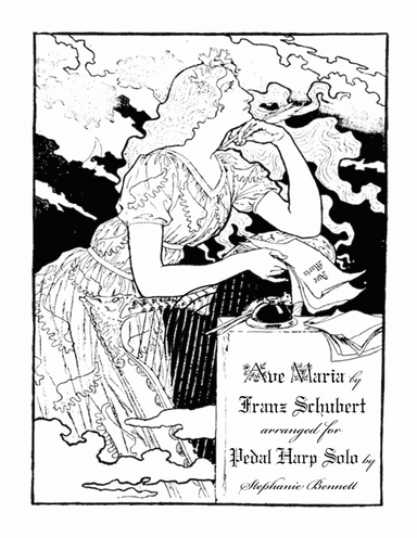 Ave Maria by Schubert (Pedal Harp Solo) (arr. Stephanie Bennett)