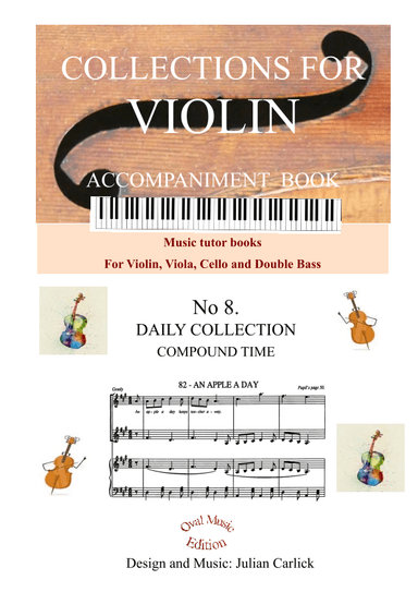 Daily Collection: Collections for Violin Volume 8 - ACCOMPANIMENT
