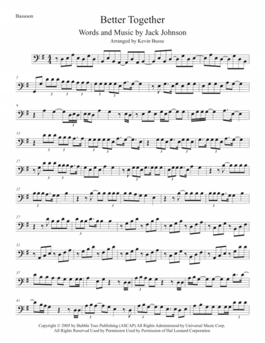Better Together (arr. Kevin Busse)
