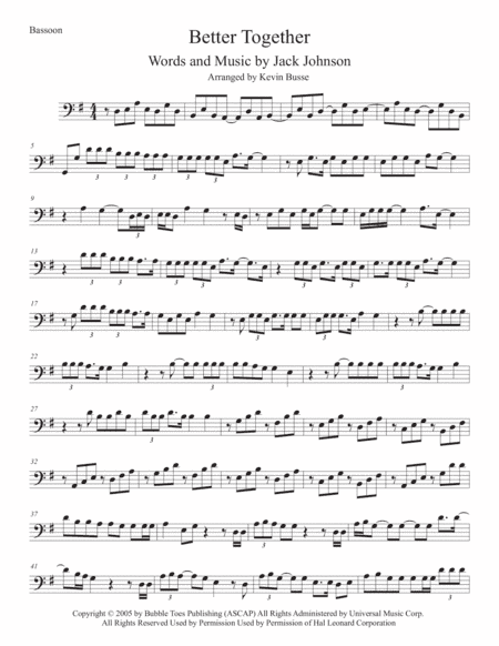 Better Together (arr. Kevin Busse)