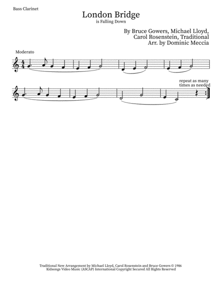 London Bridge (arr. Dominic Meccia)